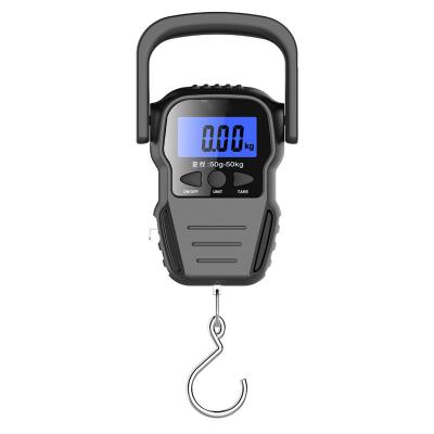 China Weight Measuring Household 110lb Multifunctional Weighing Machine Digital Luggage Fishing Scale Dried Fish Scales for sale