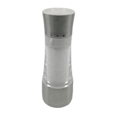 China Kitchenware Professional 18cm Stainless Steel Grind Salt Selected Grinder Bottle for sale