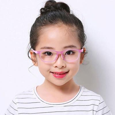 China For children optical blue light eyesight tr90 child safety glasses kids myopia glasses for sale