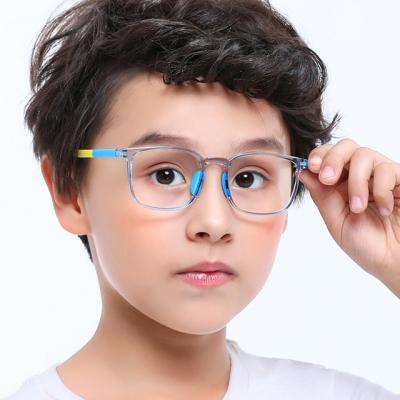 China Optical Frames Certified Kids Glasses, Computer Game TV Phone Glasses With Clear Glass Matching Color Frame, Child Youth Size 2230 for sale