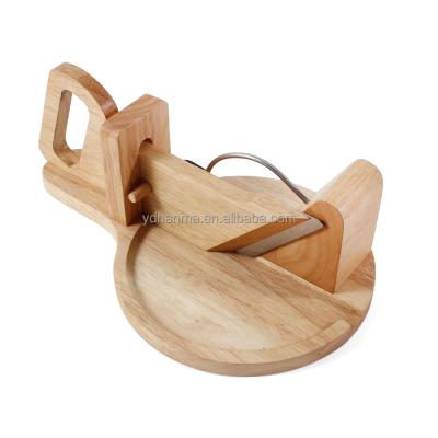 China Hot Selling Viable Hot Selling Cheese Knife Cheese Slicer Rubber Wooden Cheese Cutter for sale