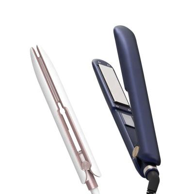 China Professional Salon Safety 500 Degree Titanium Hair Straightener Flat Iron Private Label Iron Flat Hair Styling Tools Straightener for sale