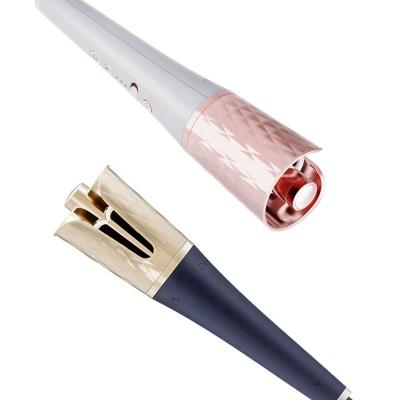 China New Design Hair Curling Iron Automatic Rotating Automatic Hair Curler/Electric Rope Magic Portable Hair Curler for sale