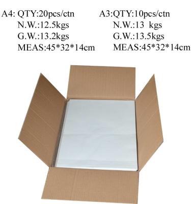 중국 A3 90gsm 승화성 잉크 전열 페이퍼 판매용