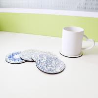 China Eco Friendly 90x90mm Dye Sublimation Blanks For Beer Coffee for sale