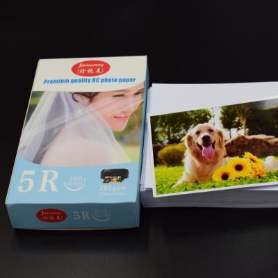 China Luster 5x7 200gsm Resin Coated Photo Paper for sale