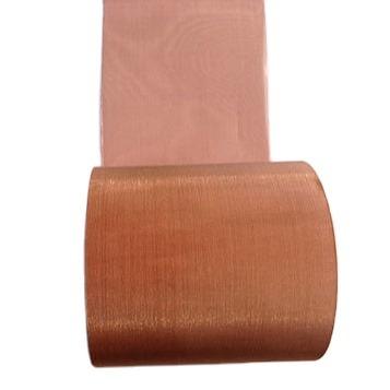 China Filter Accept Hot Selling Fabric Copper Mesh Clothing Infused 60 80 Per 100 Custom Order for sale