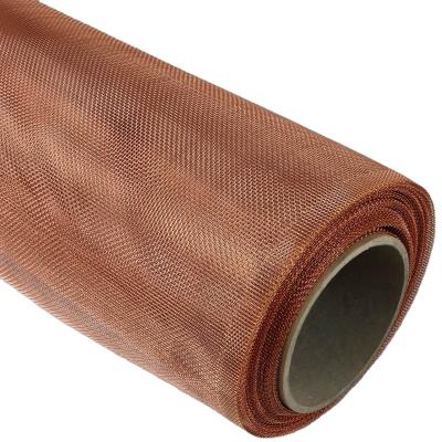 China Filters Fine Ultra 200 Mesh Copper Infused Clothing Copper Woven Fabric for sale