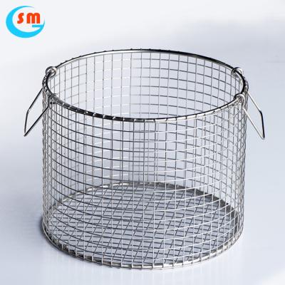 China Good Metal Heat-melting Resistance Wholesale Stainless Steel Metal Hanging Baskets for sale