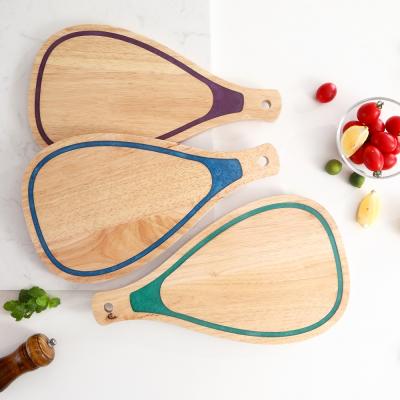 China Wholesale Responsive Cheese Cutting Board Viable Wooden Rubber Wooden Chopping Board Small Cutting Boards for sale