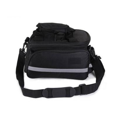 China Practical Water Proof Bike Luggage Carrier Pocket Waterproof Bag Saddle Rear Tail Seat Storage Mountain Travel for sale