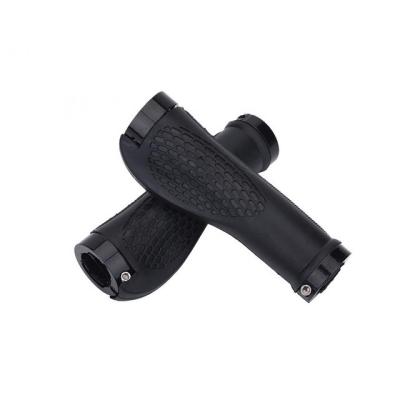 China Mountain Bikes Bicycle Grip Mountain Bike Non-slip Rubber Parts Lock Ergonomic Bicycle Grip Road Bike Non-Slip Grip for sale