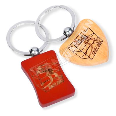 China Blank Custom Sublimation Key Chain Metal Keychain Wooden Wooden Wooden Keychain 3.5cm*5cm for sale