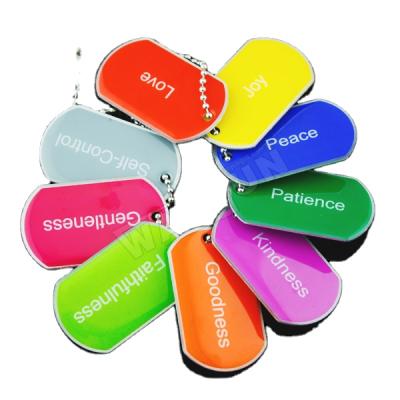 China Europe Picture Dog Tag Collar Custom Epoxy Resin Photo Dog Tag Hanging for sale