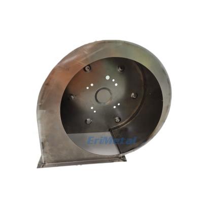 China High Precision& Durable Customized Metal Fan Enclosing Fan Shell Enclosure Sheet Metal OEM Snail Shape Blank Fabrication for sale