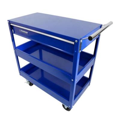 China OEM ODM Support Metal Tool Trolley Mobile Storage Shelves Trolley OEM Sheet Metal Products for sale