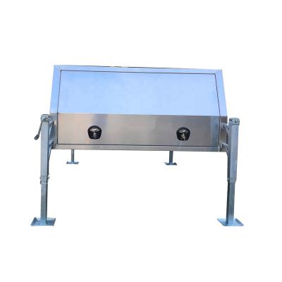 China Ute Waterproof Shockproof Aluminum Awning Duckproof Alloy Truck Tool Box Canopy With Three Doors OEM Custom for sale