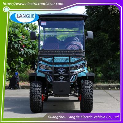 China Off-Road 6 Seats Electric Golf Cart With 48V / 5KW AC Motor For Outdoor Activities for sale