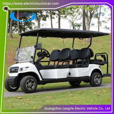 China Carrinho de Golf Club Carro 6 Passageiro Com Bateria Seca Carro Elétrico Carrinho de Golf Para Multi 8v * 6pcs à venda