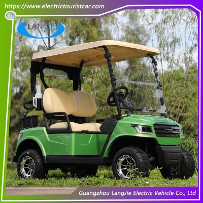 Cina Potente auto elettrica da golf 2 posti con motore a corrente alternata 48V 5KW Low Speed Golf Car in vendita