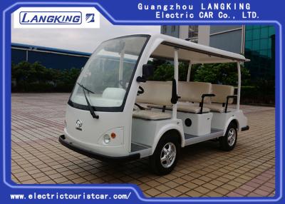 China 48V DC Motor Mini Electric Tourist Car 8 Seats Loading 640KGS Light Weight for sale