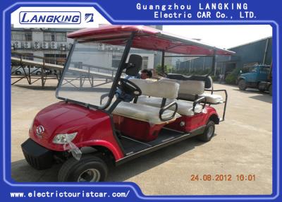 Chine Type voiture électrique d'Esix Seater, chaîne précédente de carburant du chariot de golf de club 80km à vendre