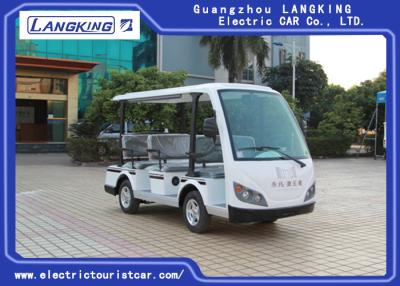 China 4KW motor 48V die Acht modely083a Elektrische de Pendelbus 18% van Seater Capaciteit beklimmen die hotel/universitair /park gebruiken Te koop