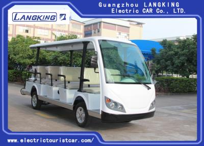 Cina Bus facente un giro turistico elettrico di 14 Seater, auto-navetta elettrica 72v per la mostra in vendita