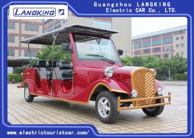 China Classic Design Red Vintage Golf Buggy , Vintage Club Car With CE Approved for sale