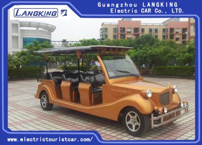 China Mini coche eléctrico elegante de 72 voltios, coche de visita turístico de excursión eléctrico con pilas en venta