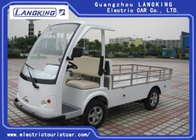 China 28km/H CE CertificateTwo Seater Electric Car , Electric Hotel Buggy Car With Cargo for sale