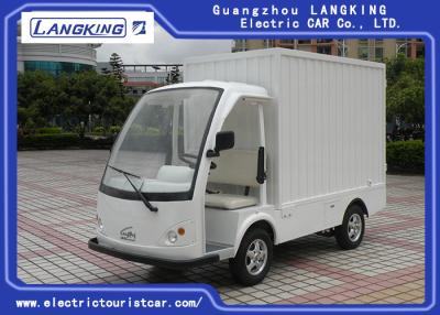 China 2 Gesloten Kar van de de Karrenbagage van het de Doos Multifunctionele Elektrische Nut van Seater de Lading Te koop