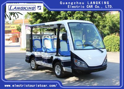 China 8 coches eléctricos de Seater, bus turístico Y083A de la batería seca de 48V 5KW con la pequeña caja para el hotel en venta