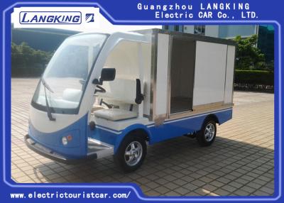 China Closed Box Utility Electric Vehicle , Express Delivery Electric Transit Van 2 Seater for sale