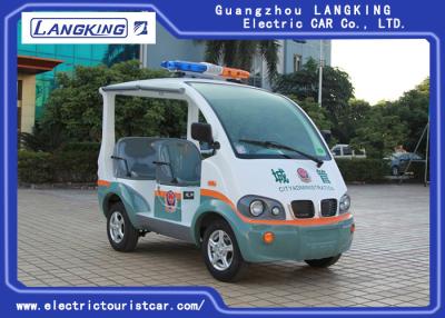 China Moldel CA040 Electric Police Vehicles Security Cruise Car 4 Wheel Drive for sale