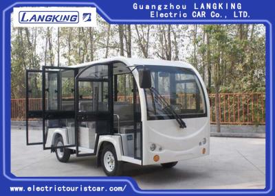 China Coche eléctrico de Seater del centro turístico 8, tipo a puerta cerrada autobús de visita turístico de excursión eléctrico Y081A-M en venta