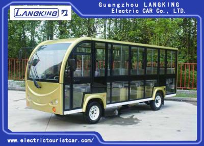 China 18 Person Electric Shuttle Bus For Kid Tourist / Electric Passenger Carts for sale