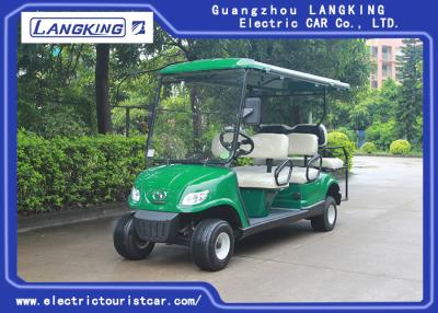 China Battery Powered Road Legal Electric Golf Carts For 6 Person Max. Speed 24km/h for sale