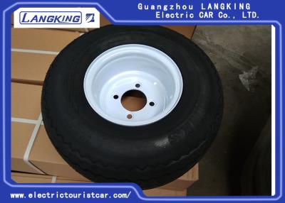 China 8 Seats Electric Cart Parts Tire With Rim / Electric Towing Tractor Parts 4PR/6PR for sale