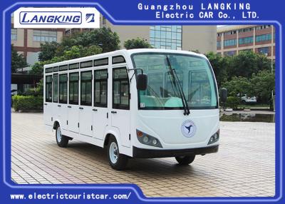 Chine Quatre sièges électriques de la navette 23 de roues avec la porte/mini moteur à courant alternatif Électrique d'autobus à vendre