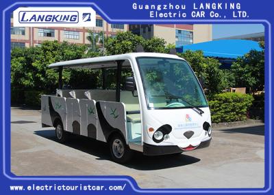 China El coche eléctrico de la lanzadera de 14 Seater equipado de choque eficaz absorbe con la puerta en venta