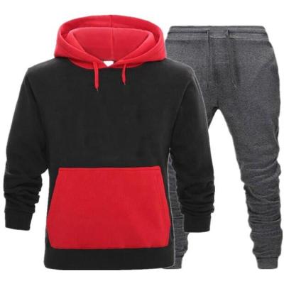 China Wholesale High Quality Cheap Custom Made Luxury Mens Anti-wrinkle Color Patchwork Oversized Fashion Logo Pocket Pullover Hoodie for sale