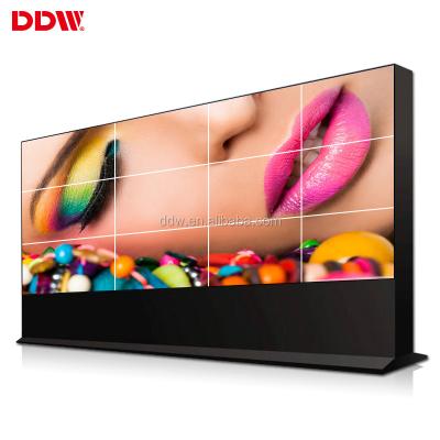 China 46 Inch 4K Indoor Seamless Portable LCD Video Wall Panel 4x5 1.7mm Video Wall For Financial Center for sale