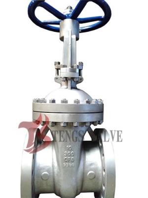 China Cast Stainless Steel Gate Valve A351 CF8 SS304 300LB With Bolted Bonnet Design for sale