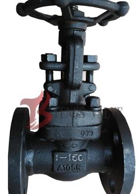 China Full Bore Forged Flanged Gate Valve HF 150LB Pressure Seal Design 1/2 Inch - 2 Inch for sale