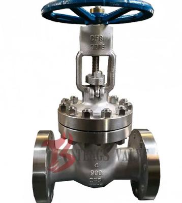 China API 600 Flanged Flex Wedge Gate Valve 2 Inch - 24 Inch Cast Stainless Steel for sale