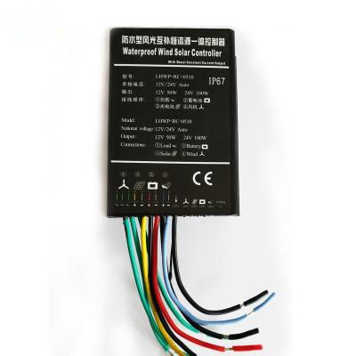 China Low Charger Controller Price For Waterproof Wind And Solar Charge Controller With Remote Control for sale