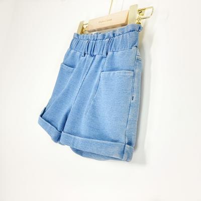 China Fashionable and Soft Comfortable Casual Summer Kids Denim Shorts for Girl for sale