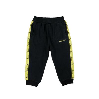 China Factory Direct High Quality Warmth Comfortable Black Cotton Material Pants For Boys for sale