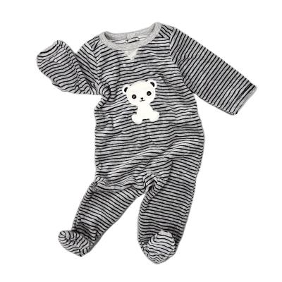 China Baby's Unique Plain Terry Romper Sleep Set Breathable 2022 Quality Guaranteed for sale